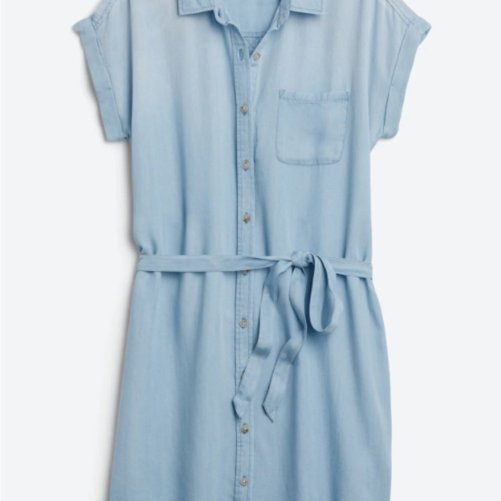 COSMIC BLUE LOVE Odelia Shirt Dress